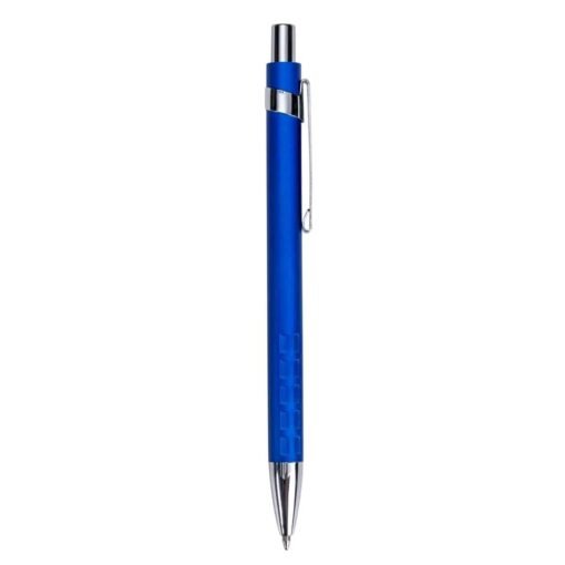 CANETA METAL RETÂNGULOS SPX-13993 NA COR AZUL