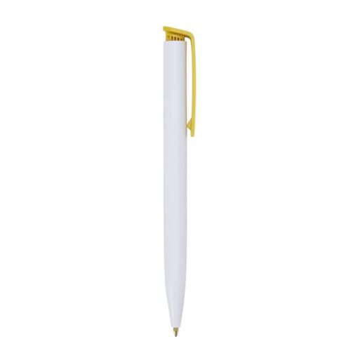 CANETA PLÁSTICA SPX-13630C NA COR BRANCO