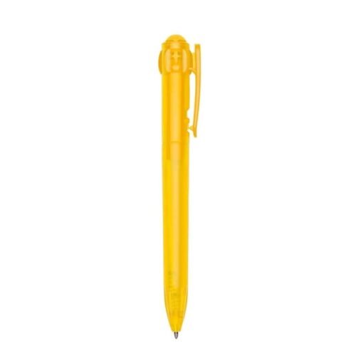 CANETA PLÁSTICA  SPX-12262 NA COR AMARELO