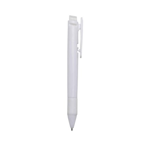 CANETA PLÁSTICA  SPX-13190C NA COR BRANCO