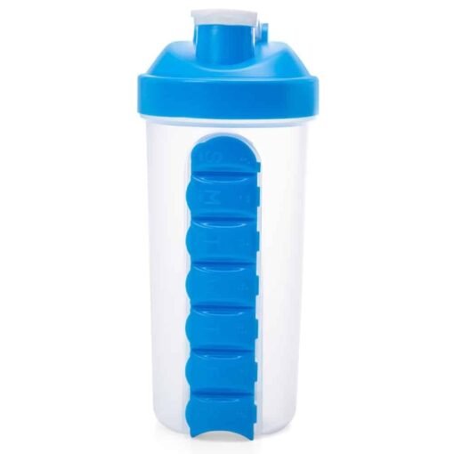 COQUETELEIRA 750 ML C/ PORTA COMPRIMIDO  SPX-P@13946 NA COR AZUL