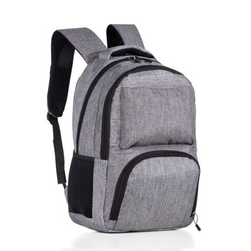 MOCHILA NYLON SPX-13897 NA COR PRATA OU CINZA