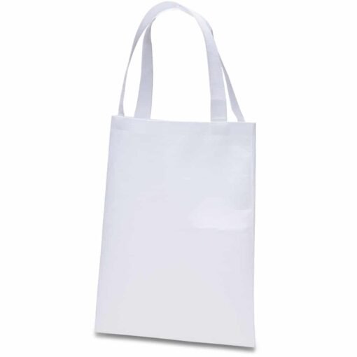 SACOLA SUBLIMÁTICA POLIÉSTER PET SPX-14764N NA COR BRANCO