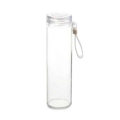 GARRAFA DE VIDRO 500ML SPX-14823 NA COR BRANCO OU TRANSPARENTE