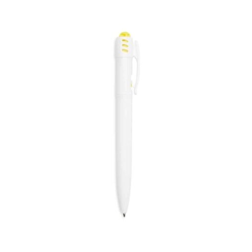 CANETA PLASTICA SPX-1089C NA COR BRANCO