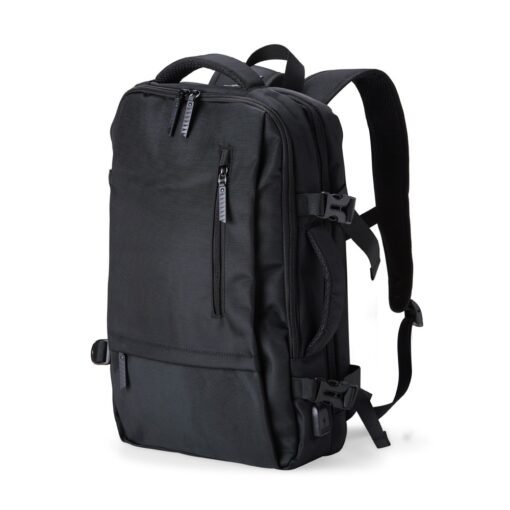 MOCHILA DE NYLON USB 20 LITROS SPX-05009 NA COR PRETO