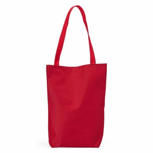 SACOLA NYLON COM ALÇA SPX-14938 NA COR VERMELHO