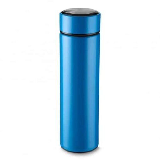 GARRAFA 450ML PAREDE DUPLA SPX-14703 NA COR AZUL