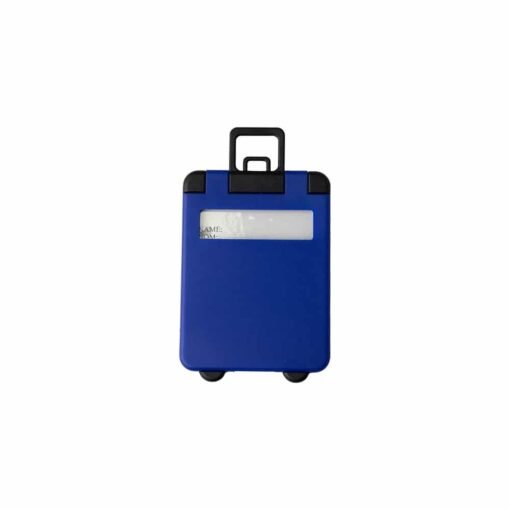 TAG IDENTIFICADOR DE BAGAGEM SPX-15032 NA COR AZUL