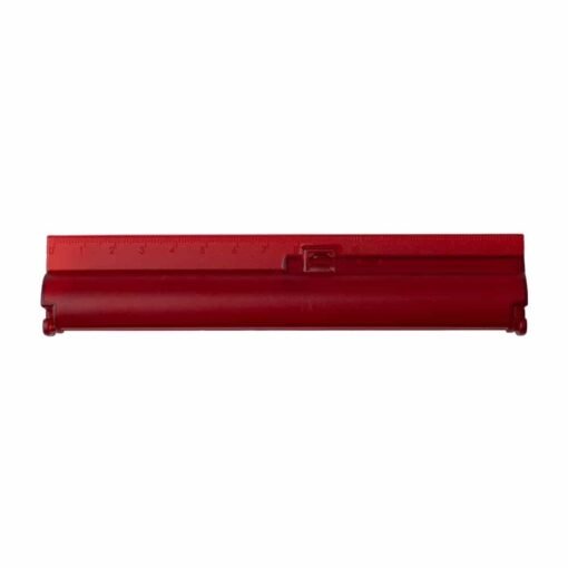 ESTOJO COM RÉGUA SPX-15040 NA COR VERMELHO