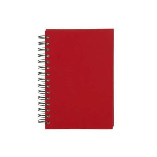 AGENDA WIRE-O CROMATO SPX-14932 NA COR VERMELHO