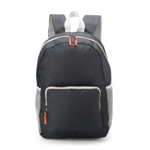 MOCHILA DE NYLON DOBRÁVEL 23 LITROS SPX-18832 NA COR PRETO